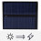 0.5W 5V Portable Solar Panel Charger Polysilicon, Waterproof, Compact 6