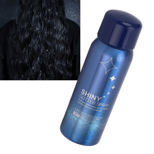 Spray glitter lucente da 60 ml - Splendore multifunzionale
