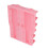 Becherförmige Eisform 30-40 Unzen Silikon rosa Deckel 11
