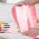 Becherförmige Eisform 30-40 Unzen Silikon rosa Deckel 10