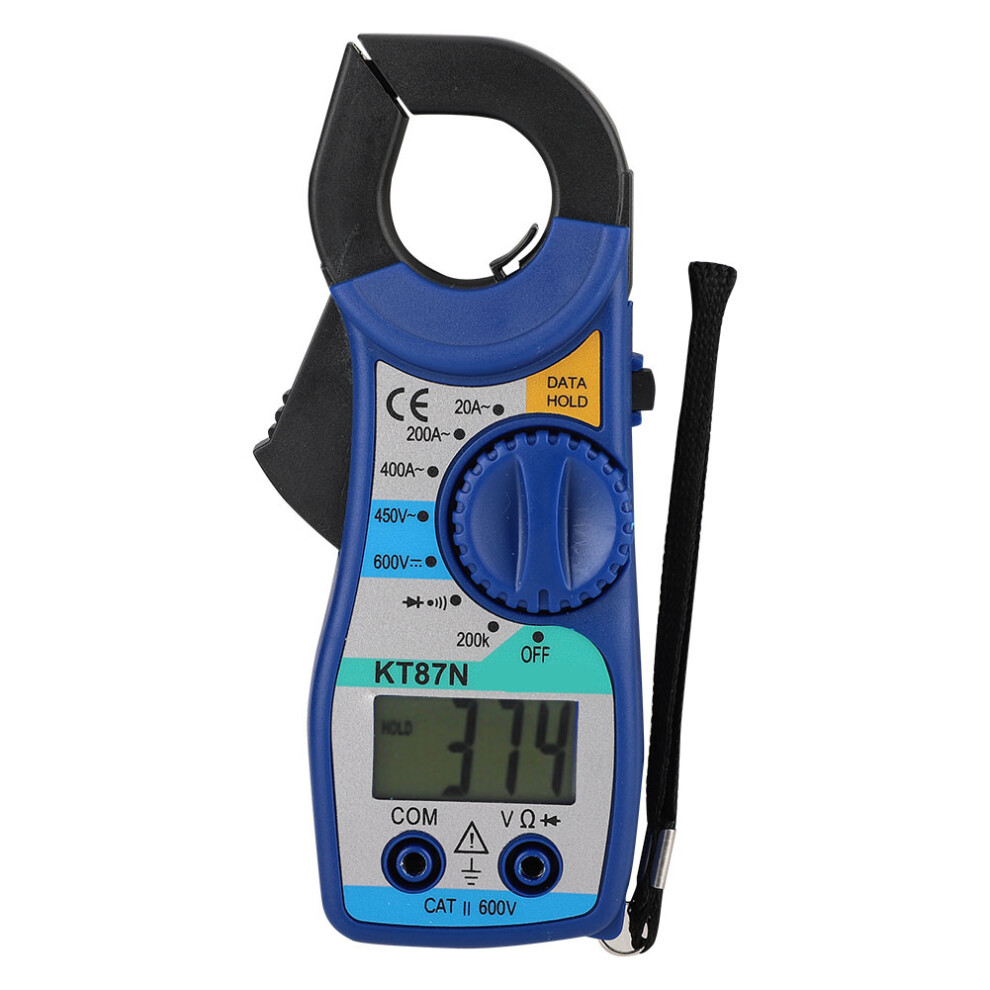 Kt87n 600V/450V Dc/Ac Digital Clamp Meter, 20-400A, Blue, 3.5Â Lcd 9351334685526