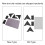 Stencil Board Light Box Drawing Board, 20x14cm, Acrylic, Waterproof 8