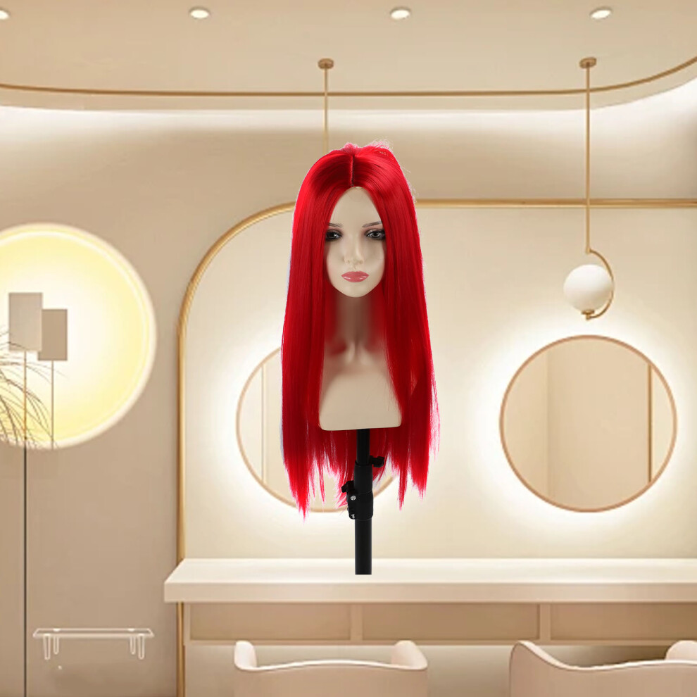 Versatile High Density Red Wig Perfect for Daily Use and Special Events