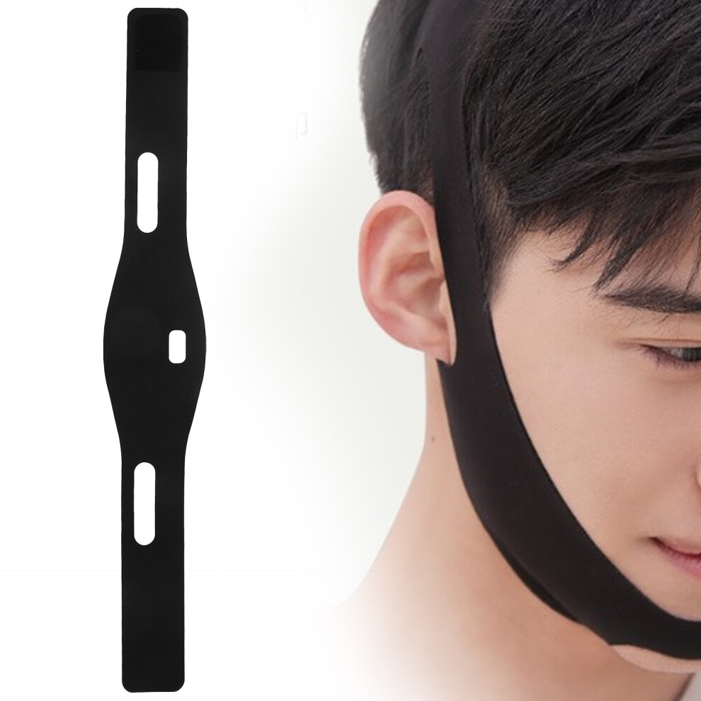 Men Facial Slimming Strap Double Chin Reducer Face Lifting Belt Adjustable