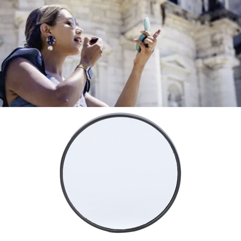 Portable 9cm 5X Magnifying Makeup Mirror with Suction Cup for Travel