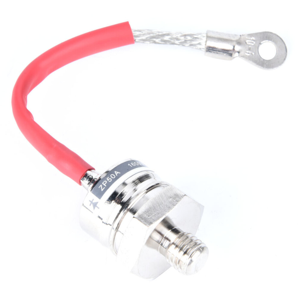 Zp50a 1600V Spiral Rectifier Diode 12Mm Male Thread High Power Electronics 8431334691404