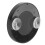 7.5cm 10X Specchio ingranditore Nero 2 ventose 10