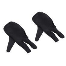 Heat Resistant Hair Dye Gloves 1 Pair, Cotton, 3-Finger Styling Glove