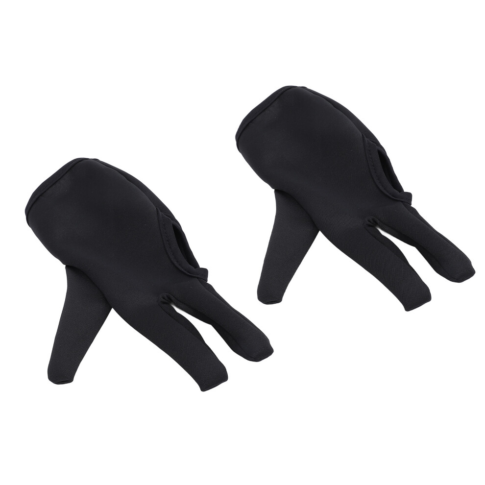 Heat Resistant Hair Dye Gloves 1 Pair, Cotton, 3-Finger Styling Glove
