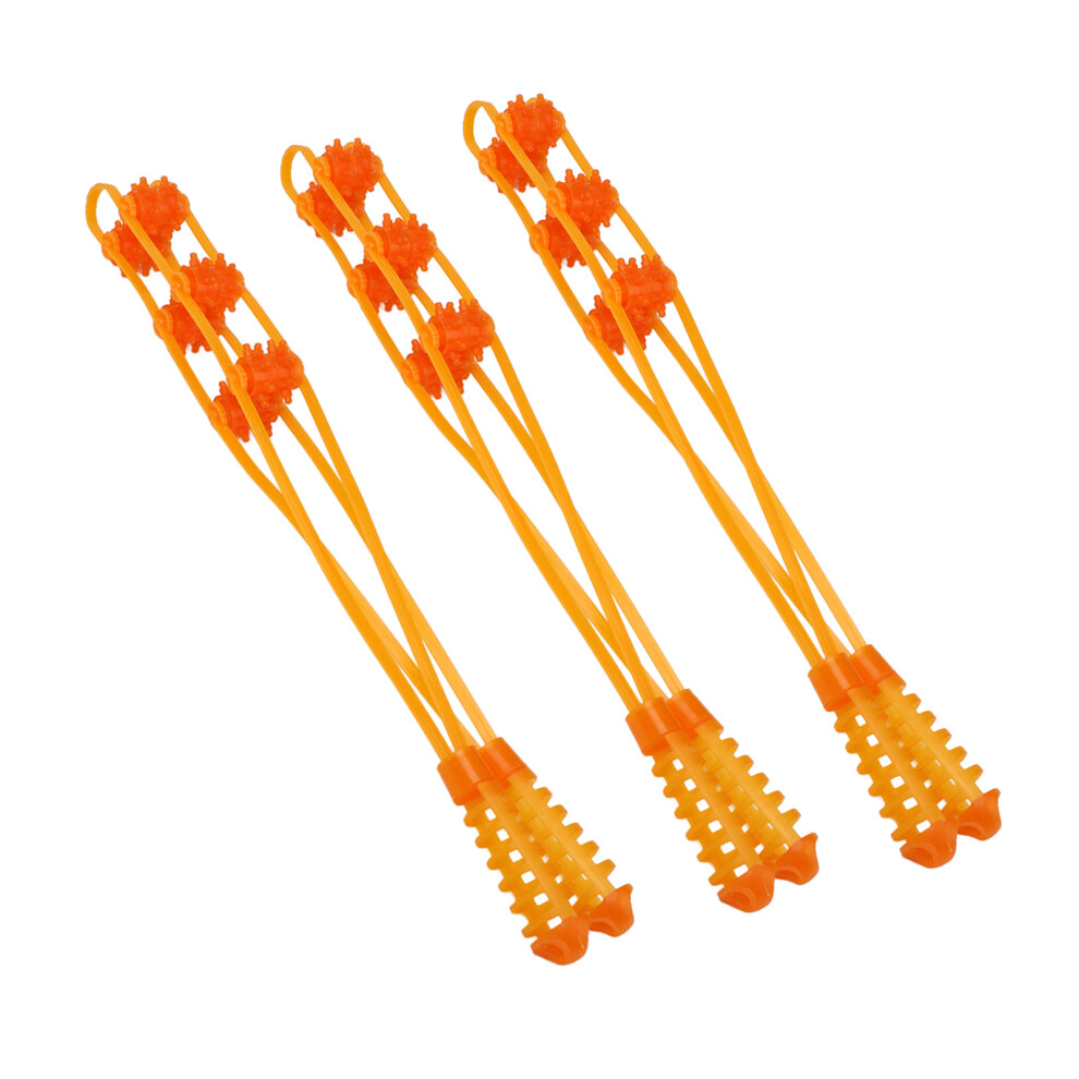 Compact Roller Rope Massager for Back & Shoulder - 3pcs Portable Design