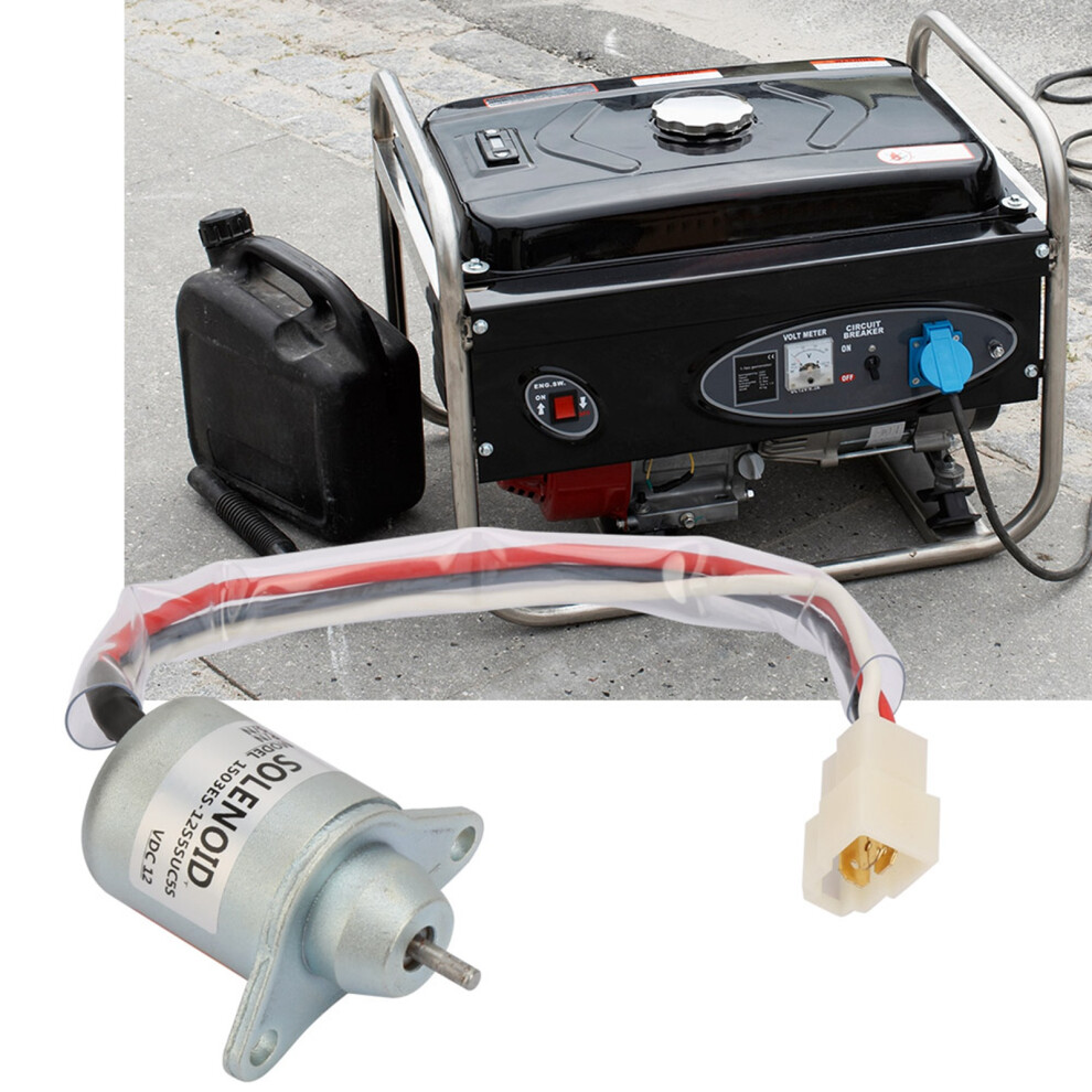 12V Diesel Engine Stop Solenoid Valve Replacement Kit 1503Es-12S5suc5s 8141334693000