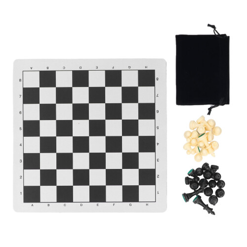 Set di scacchi da viaggio, 32 pezzi, 35x35 cm, 65mm 2
