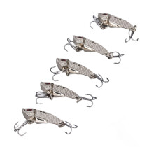Blade Baits 15 g Hochkohlenstoffstahl Silber 5er Box