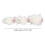 Bandeau de baptême Type C - dentelle, 21,5 cm 2
