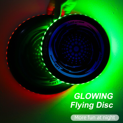Disque volant de 27 cm, 275 mAh, LED multicolore 1