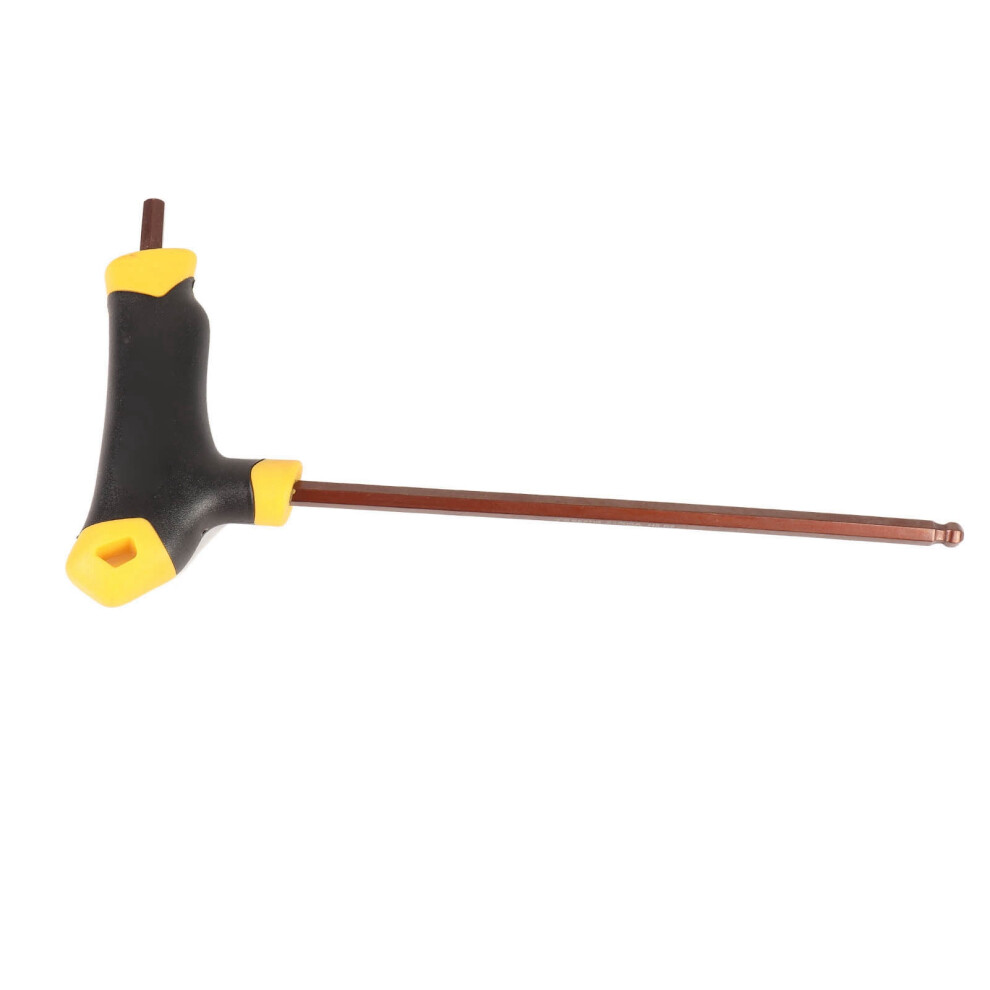 Ball Head T Shape Long Handle Hex Key Wrench Professional Repairing Hand Tool 6951334698293