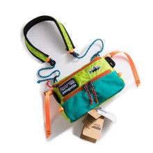 (Green)Patagonia Reißverschlusstasche einzigartig Crossbody Reise Schulter Messenger robust Umhängetasche