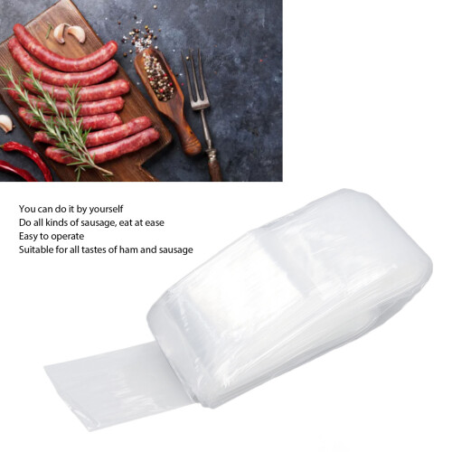 Set di budelli per insaccatrice da 10 kg in plastica bianca 2