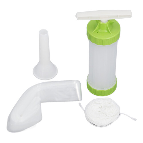 Set di budelli per insaccatrice da 10 kg in plastica bianca 1