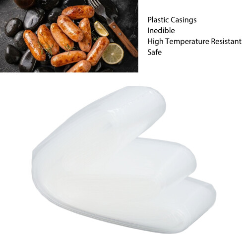 Set di budelli per insaccatrice da 5 kg in plastica bianca 2