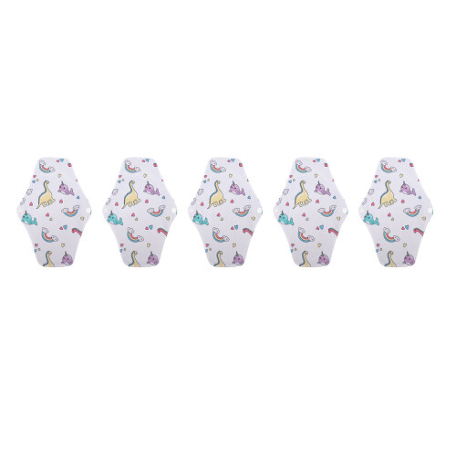 B20 5 pezzi M 18x25cm Assorbente intimo impermeabile stampato 2