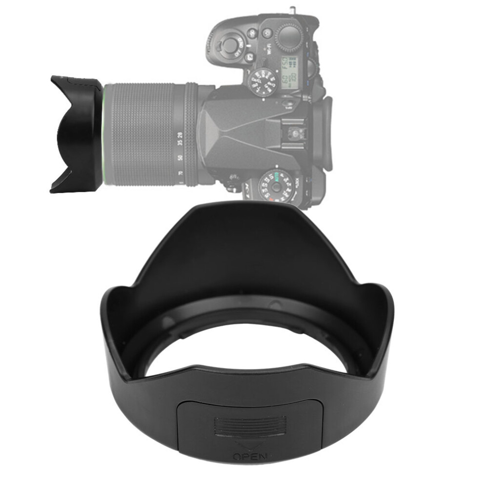 Quality Plastic Ph-Rbc Lens Hood For Pentax Smc Da 18-55Mm Photography 7641334704900