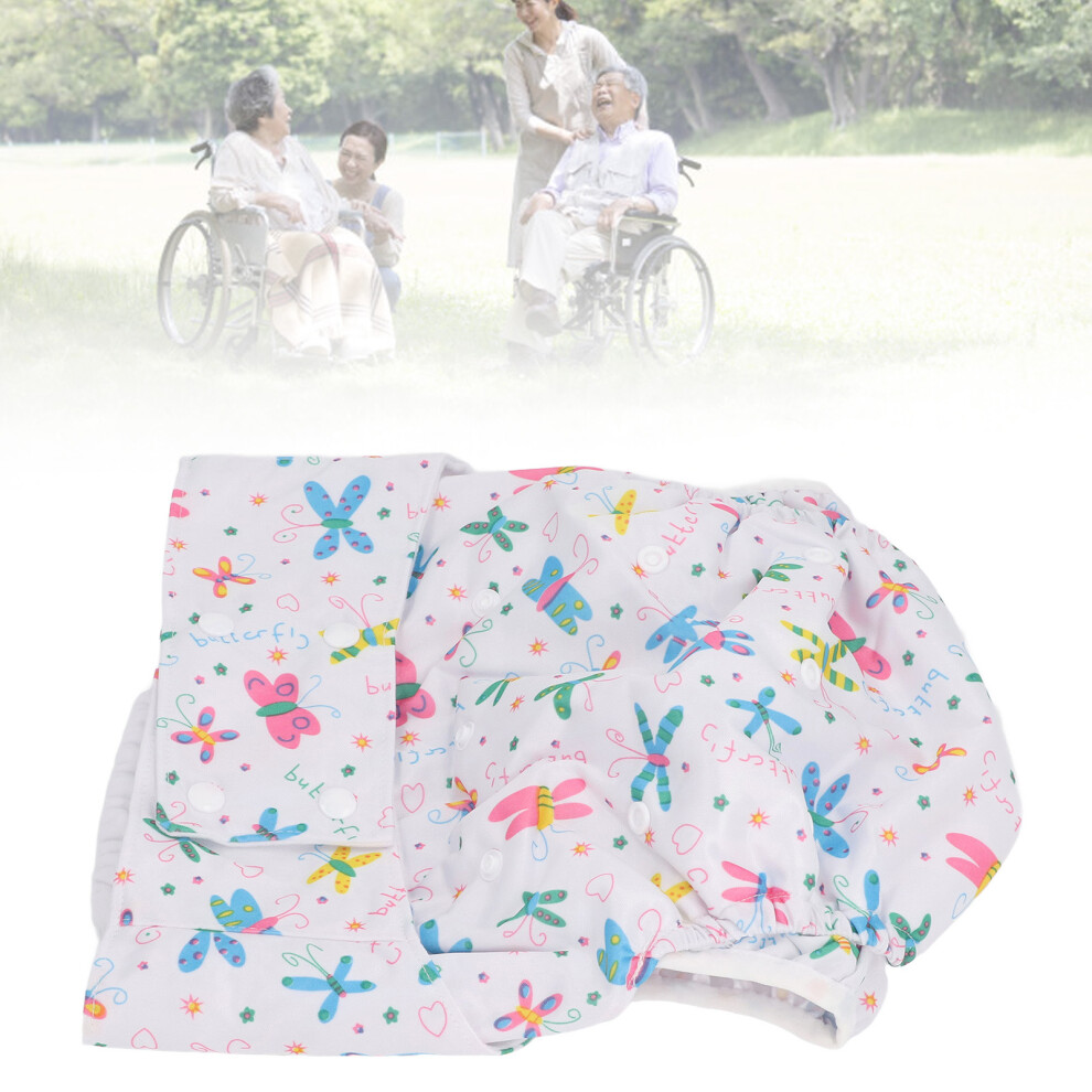 Adjustable Adult Cloth Diaper B19 - Waterproof Leakproof & Comfortable