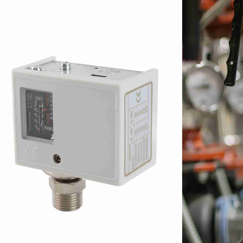 G1/2'' Electronic Pressure Switch For Air Water Pump Compressor Precise Control 7681334709840
