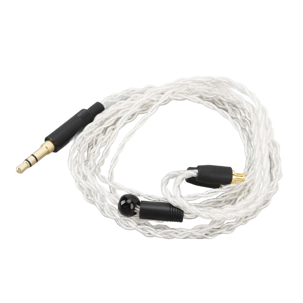 3.5Mm To A2dc Headphone Cable For Ath Cks1100 E70 Ls300 1.2M Silver 4391334710533