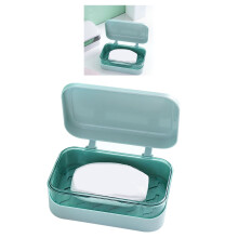 Coperchio blu in PP per porta sapone scolante 13,38,55 cm