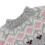 20 cm Bär Overalls Pullover Plüschpuppenkleidung Grau 9