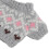 20 cm Bär Overalls Pullover Plüschpuppenkleidung Grau 5