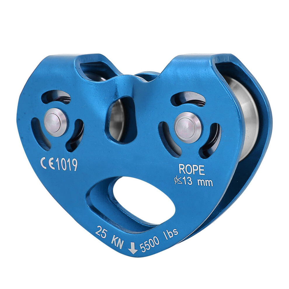 Blue Climbing Swivel Pulley 25Kn - Aluminium Alloy 13Mm Rope 4671334714008