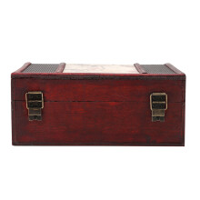 Eco-Friendly Small Vintage Wooden Organizer for Bible Books & Documents