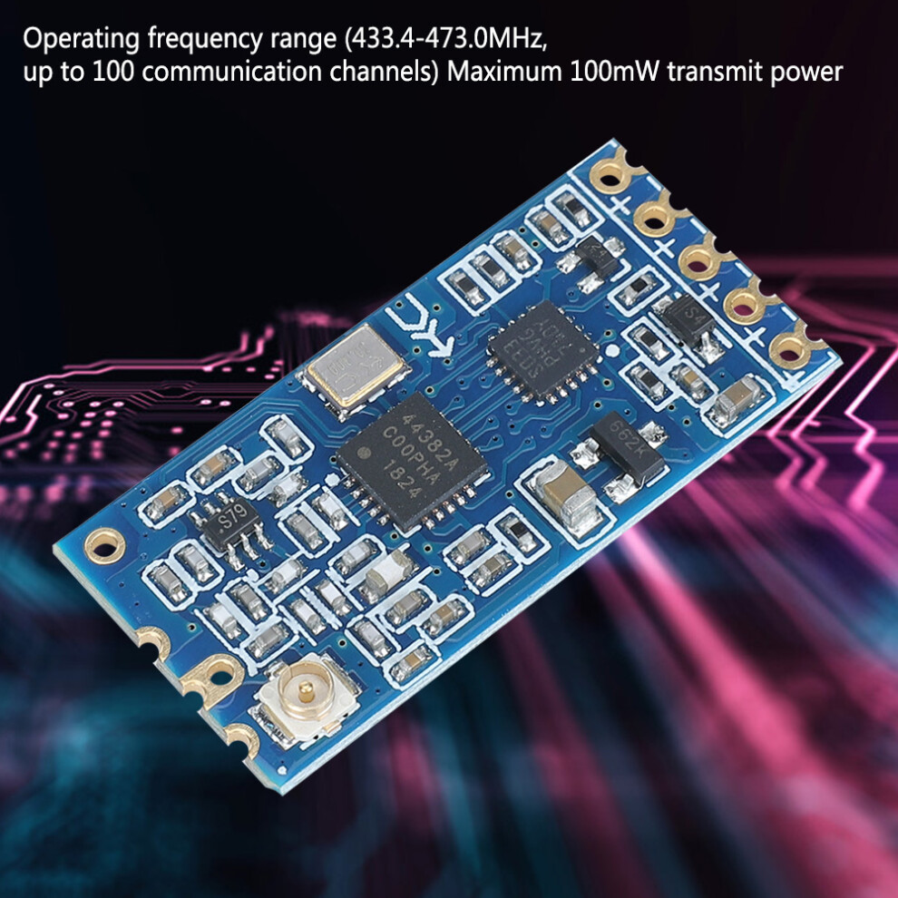 Hc-12 Si4463 Wireless Module 1000M Range 433.4-473.0Mhz Antenna 3411334714230