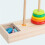 10 Ringe - Holz-Turm-Puzzlespiel, Groß 5