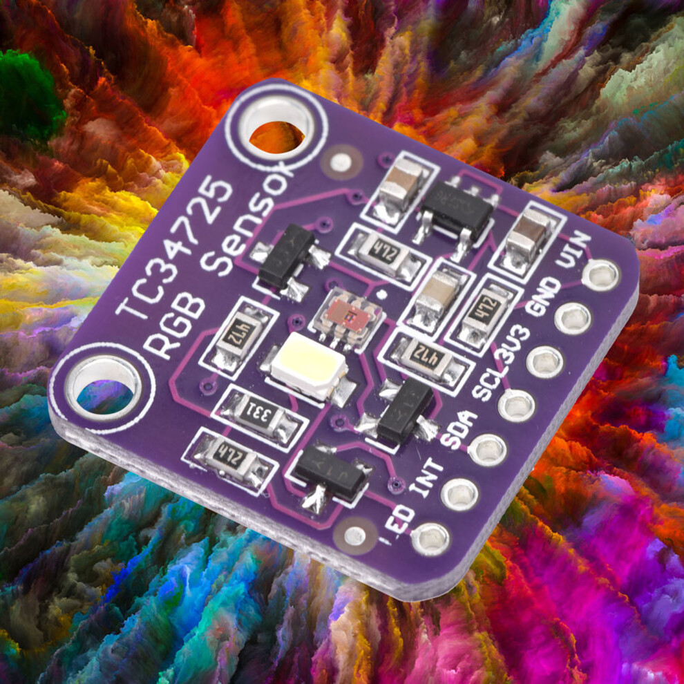 High Sensitivity Tcs34725 Rgb Color Sensor Module For Arduino Projects 4951334716883