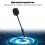 3PCS 3.5mm Adjustable Flexible Mini Microphones for PC/Phone, 100mm Black 7
