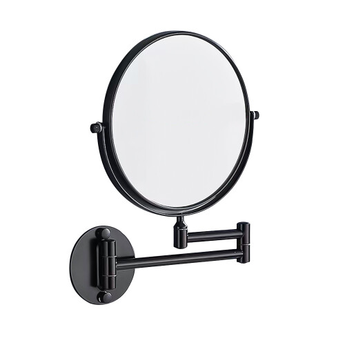 Specchio da parete da 8 pollici 3X 360 Nero/Argento 2