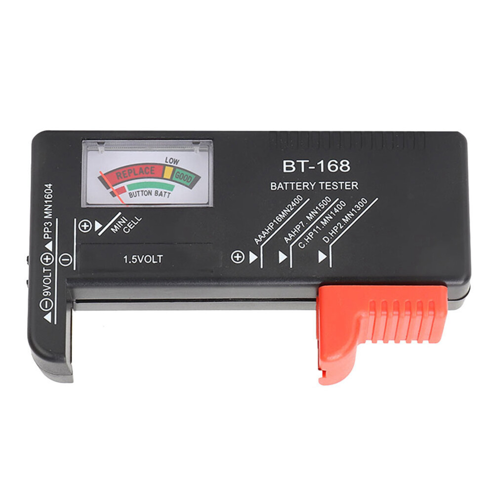 Bt-168 Digital Battery Capacity Tester For Aa Aaa 9V Batteries, Portable 5011334717613