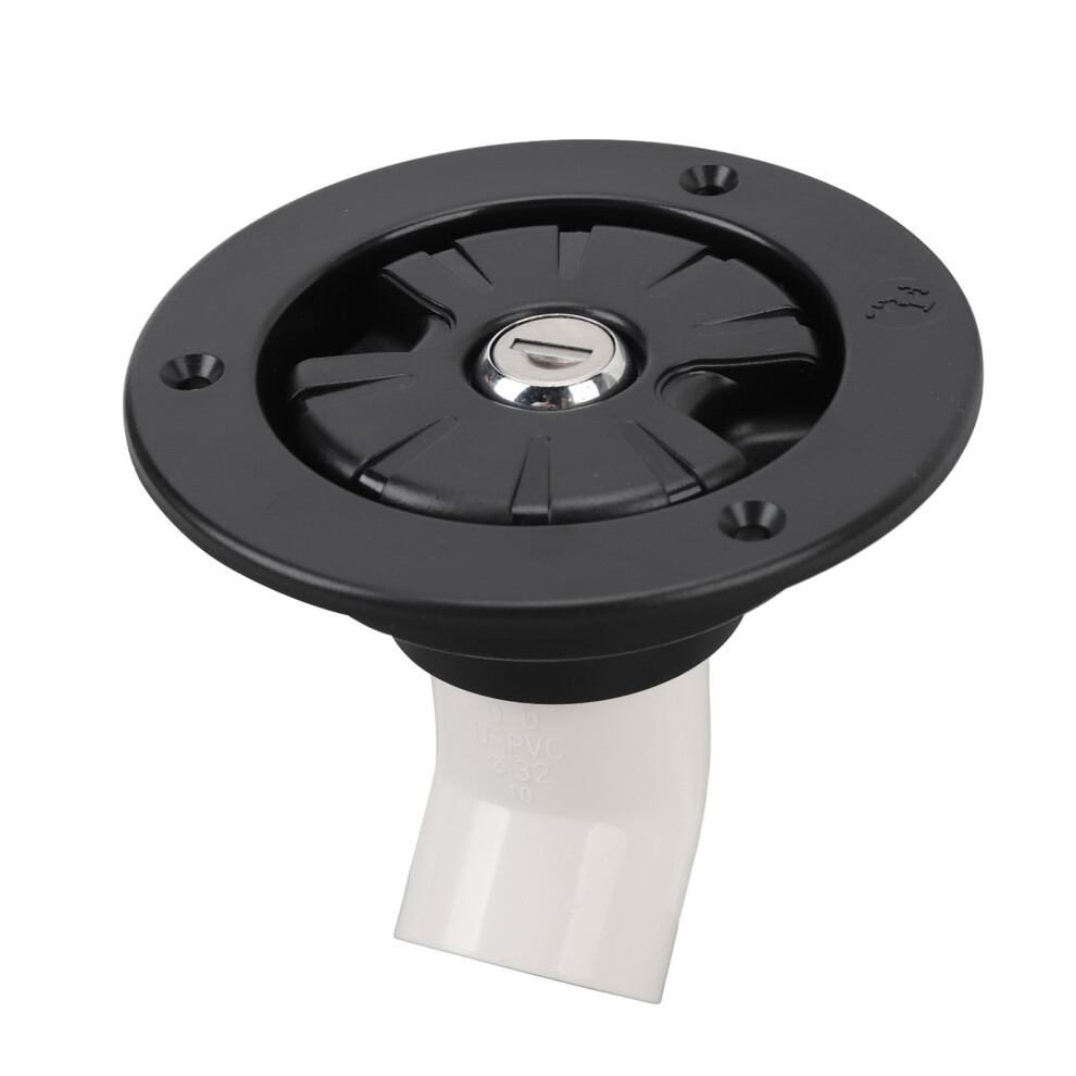 78Mm Stainless Steel Gravity Water Inlet Lockable Dustproof Hatch For Camper 4951334717972