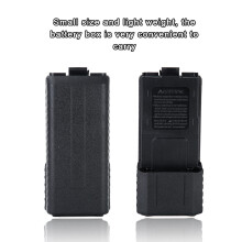 Extended ABS Walkie Talkie Battery Box for UV-5R UV-5RE UV-5RA 6xAA Capacity
