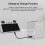 Chargeur à double emplacement pour batteries de drone Mini 4 Pro / Mini 3 4