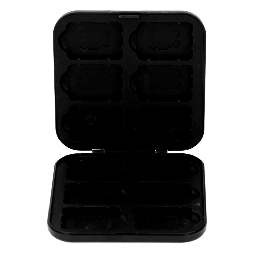 12 In 1 Silicone Game Card Case For Switch Sdhc Memory Cards Black 9371334719045