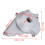 Magneto-Stator-Motorabdeckung 50cc-125cc Stahl 2