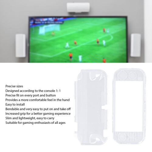 Custodia trasparente in ABS per Switch Lite - resistente agli urti e sottile 2