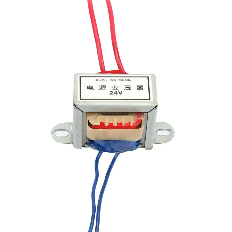 Ac 12V/24V 5W Power Transformer 50Hz Single Ei Core Nylon 3471334720181