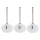 Set da 3 perni portaspole per macchina da cucire, plastica/acciaio 1