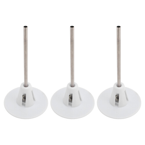 Set da 3 perni portaspole per macchina da cucire, plastica/acciaio