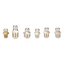 45 Degree and Straight Type Grease Nipple Hydraulic Zerk Fitting for Hose Tube